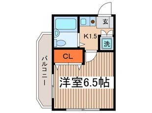 ライム武蔵野台の物件間取画像